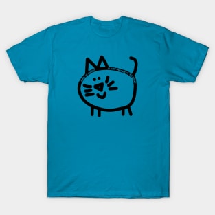 Chonk Animals Cat Makes it Better T-Shirt